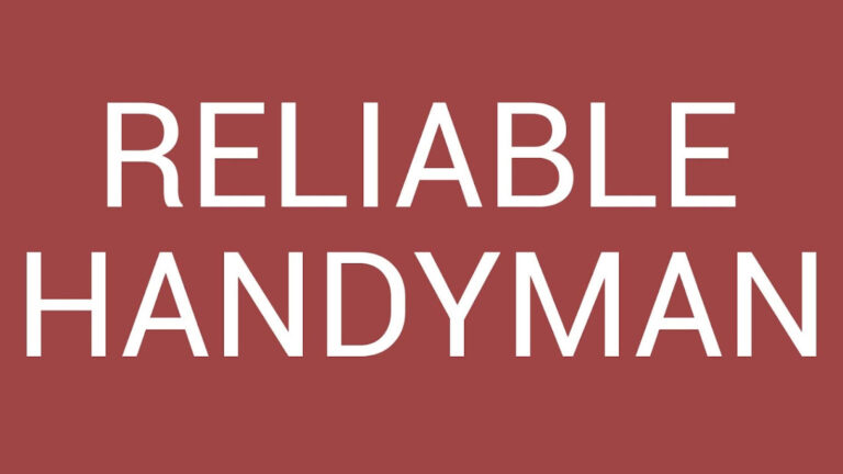 Reliable Handyman: Your Trusted Partner in Home Improvement and Repairs