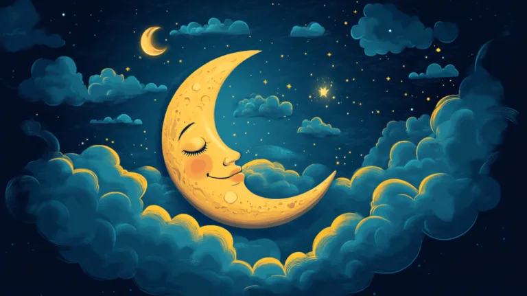 nuneybits Vector art of a moon dreaming 7473bc8f 985e 4a00 bcbb e8130fc645fd