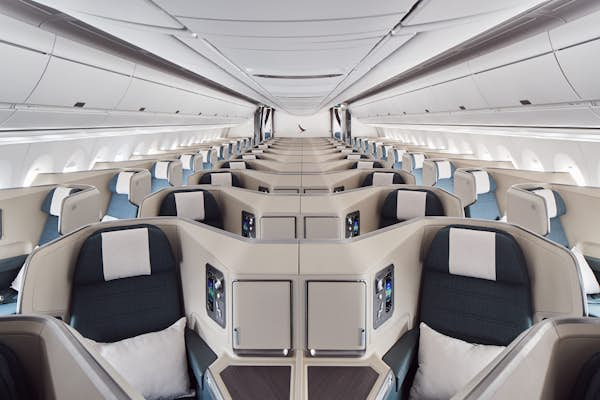 Cathay Pacific Business Class seats