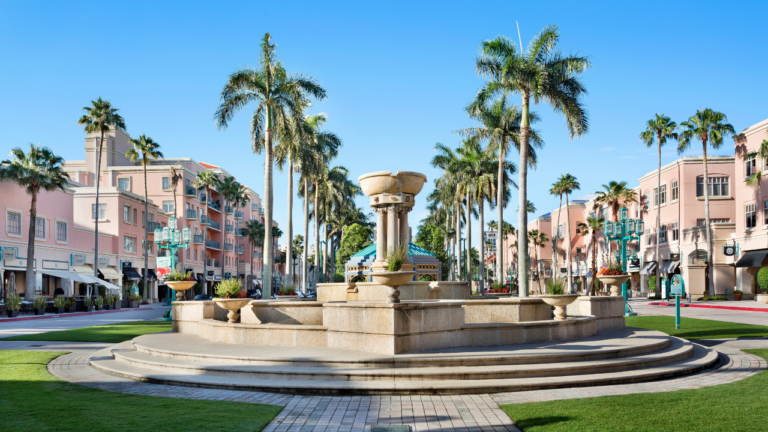 Mizner Park in Downtown Boca Raton