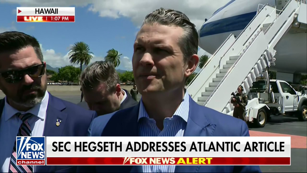 fox pete hegseth 032425